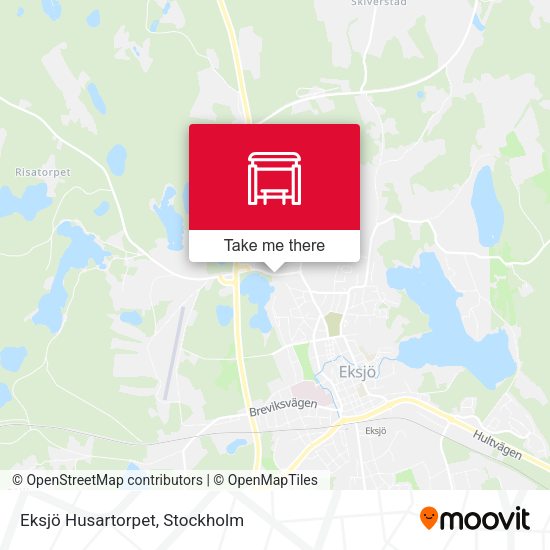 Eksjö Husartorpet map