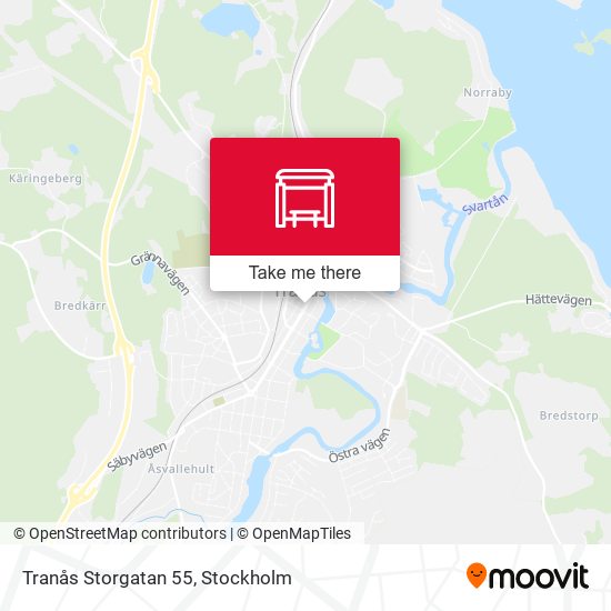 Tranås Storgatan 55 map