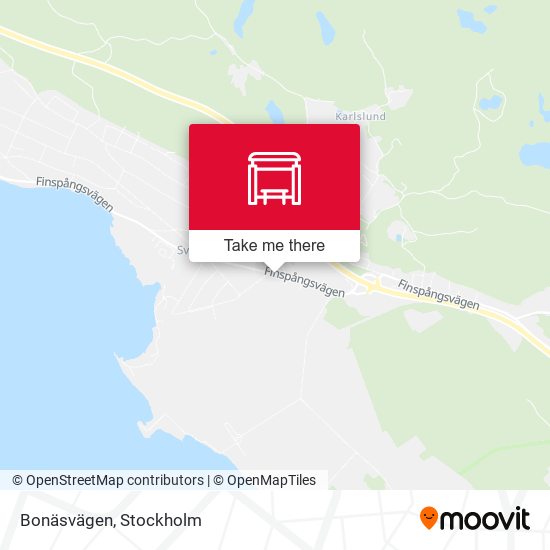 Bonäsvägen map