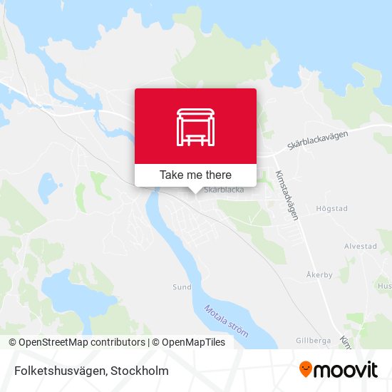 Folketshusvägen map