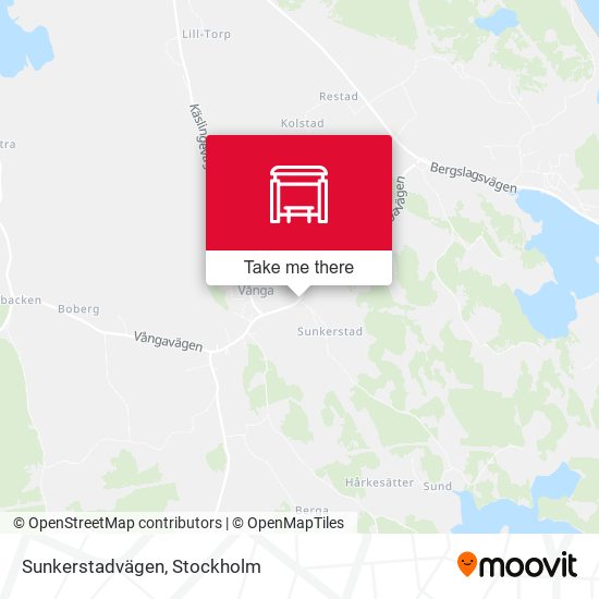 Sunkerstadvägen map