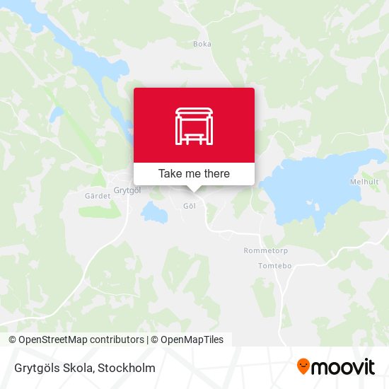 Grytgöls Skola map