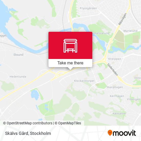 Skälvs Gård map
