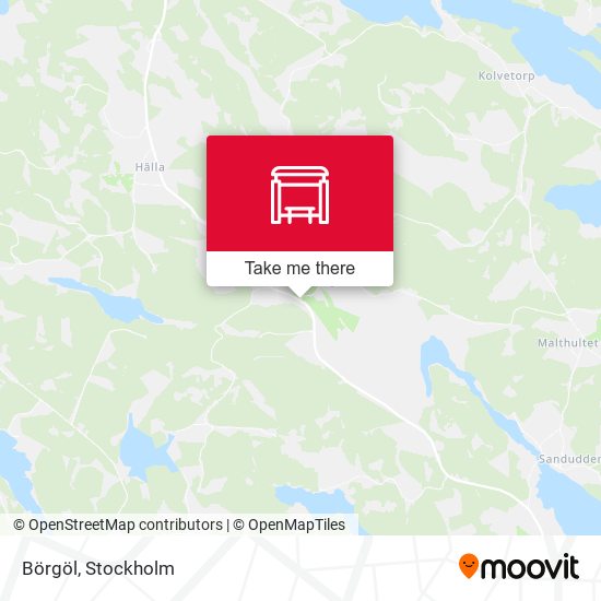 Börgöl map