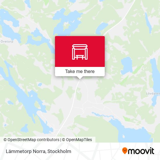 Lämmetorp Norra map