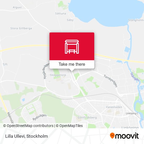 Lilla Ullevi map