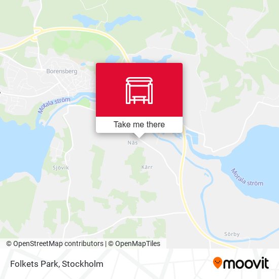 Folkets Park map