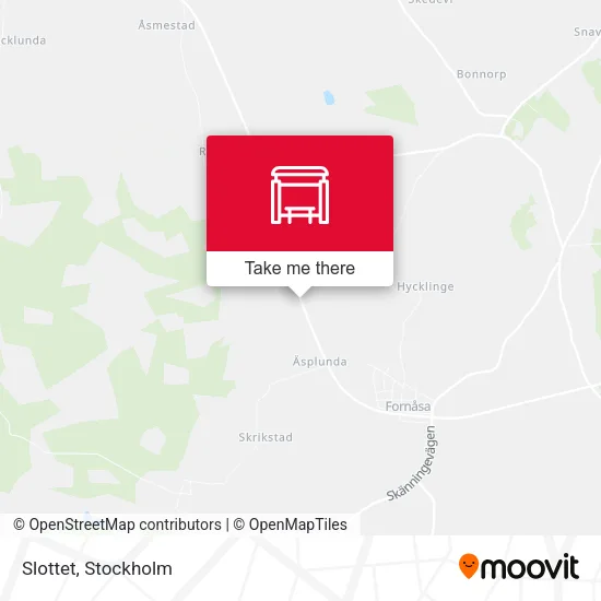 Slottet map