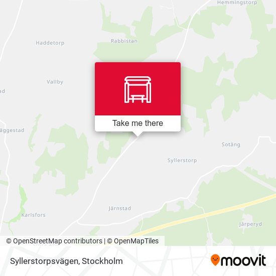 Syllerstorpsvägen map