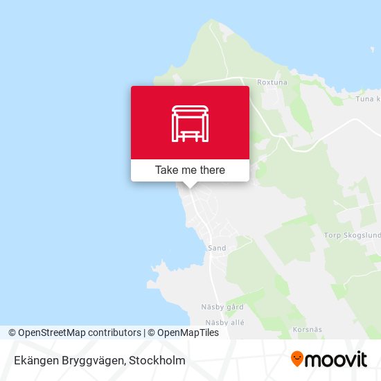 Ekängen Bryggvägen map