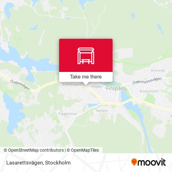 Lasarettsvägen map
