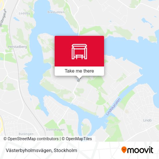 Västerbyholmsvägen map