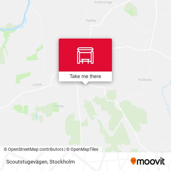 Scoutstugevägen map