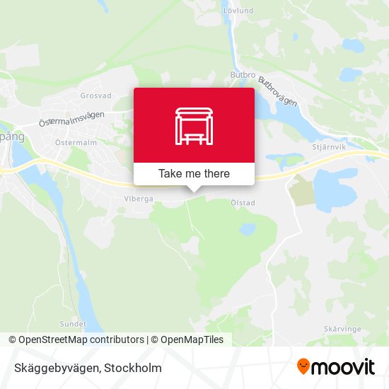 Skäggebyvägen map