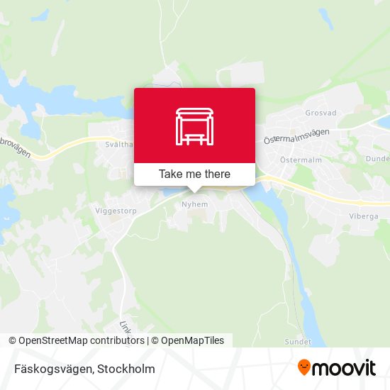Fäskogsvägen map