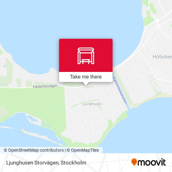 Ljunghusen Storvägen map