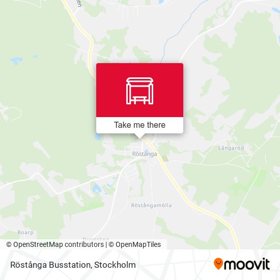 Röstånga Busstation map