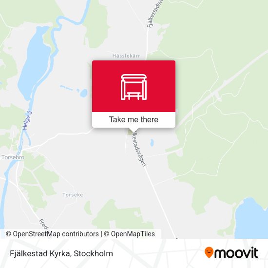 Fjälkestad Kyrka map