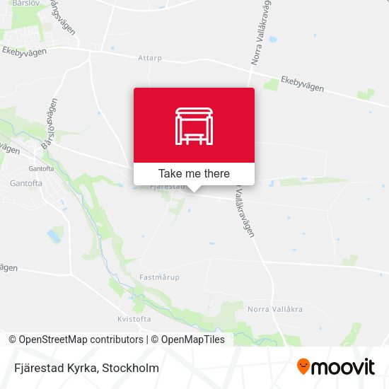 Fjärestad Kyrka map