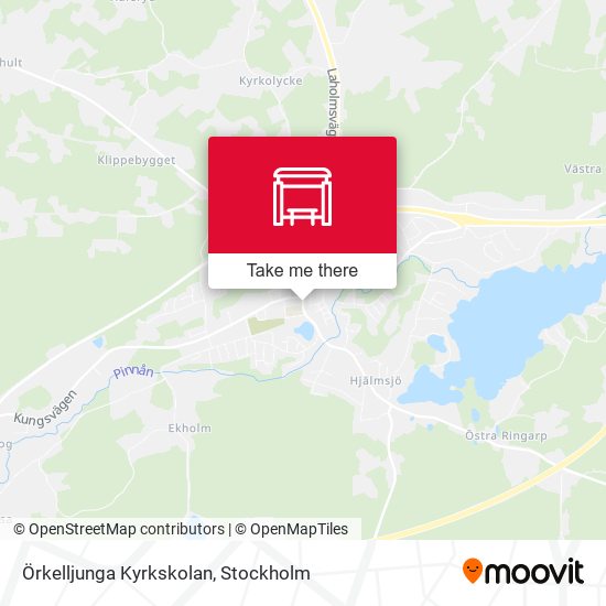 Örkelljunga Kyrkskolan map