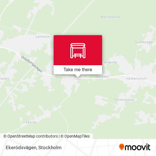 Ekerödsvägen map