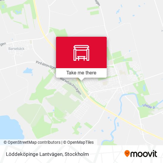 Löddeköpinge Lantvägen map