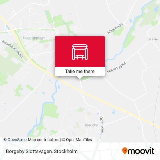 Borgeby Slottsvägen map