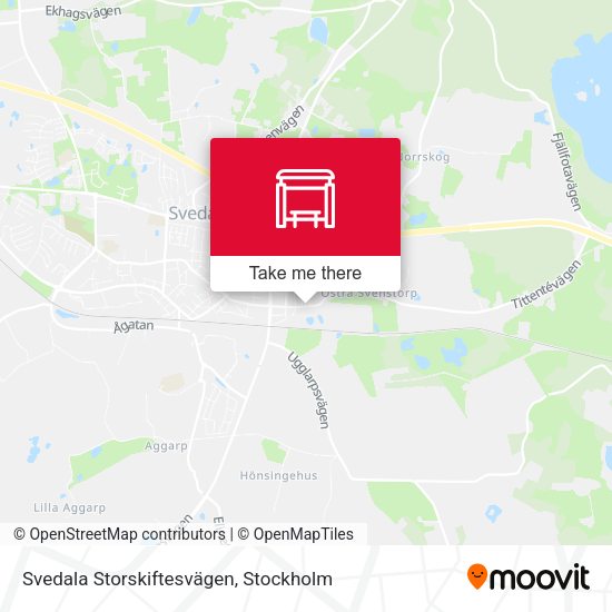 Svedala Storskiftesvägen map