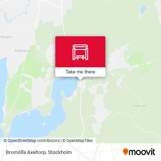 Bromölla Axeltorp map