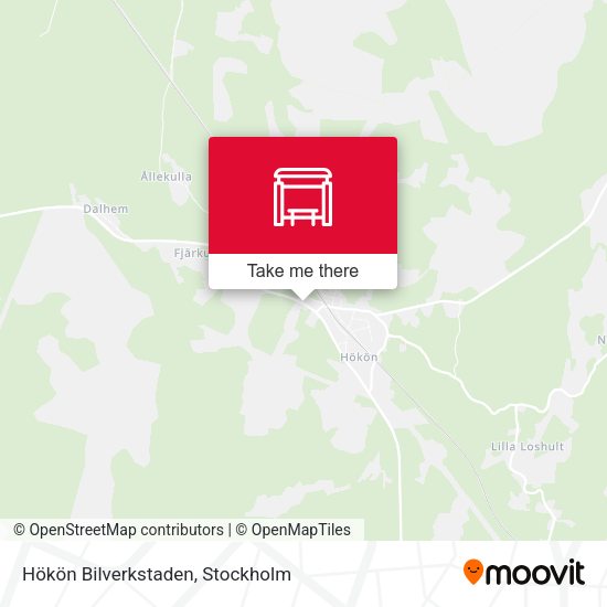 Hökön Bilverkstaden map