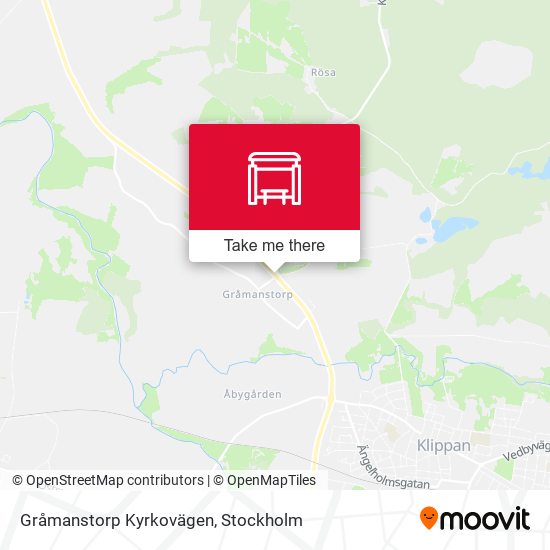 Gråmanstorp Kyrkovägen map