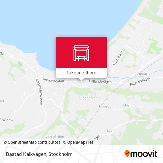 Båstad Kalkvägen map