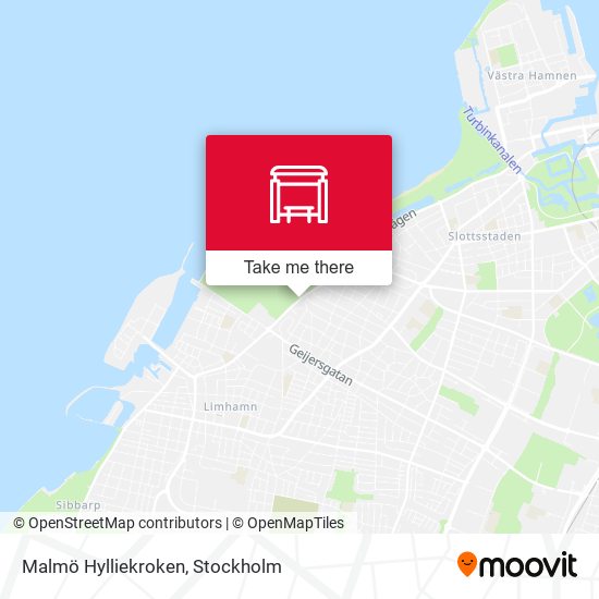 Malmö Hylliekroken map
