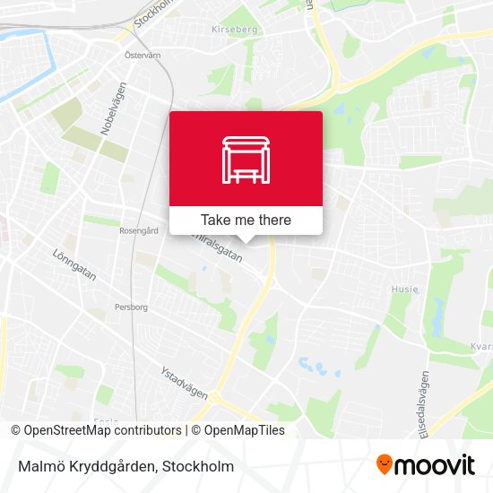 Malmö Kryddgården map