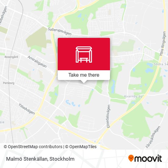 Malmö Stenkällan map