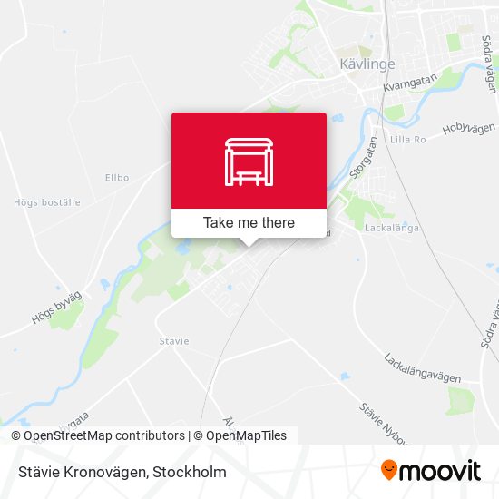 Stävie Kronovägen map