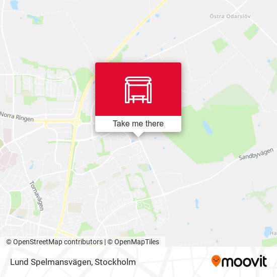 Lund Spelmansvägen map