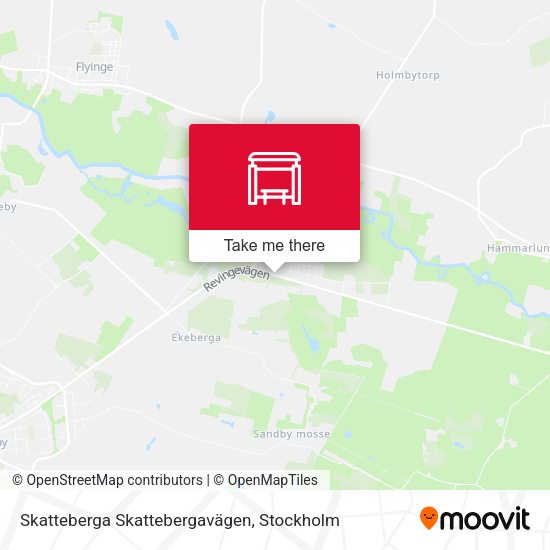 Skatteberga Skattebergavägen map