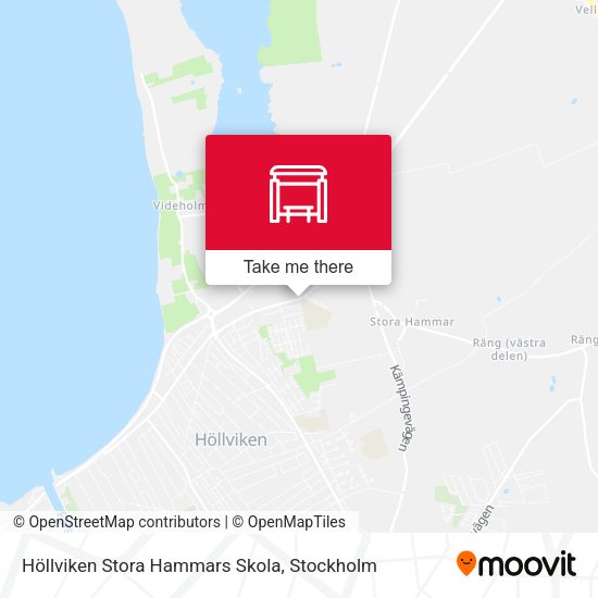 Höllviken Stora Hammars Skola map