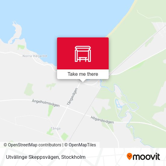 Utvälinge Skeppsvägen map