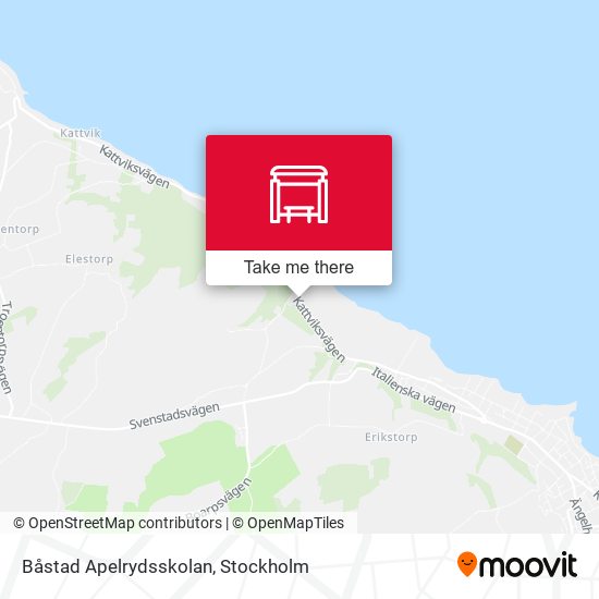 Båstad Apelrydsskolan map
