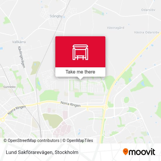 Lund Sakförarevägen map