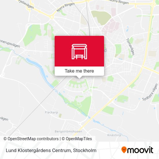 Lund Klostergårdens Centrum map