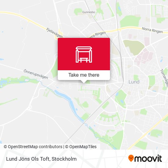 Lund Jöns Ols Toft map