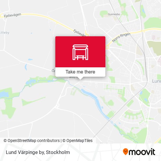 Lund Värpinge by map