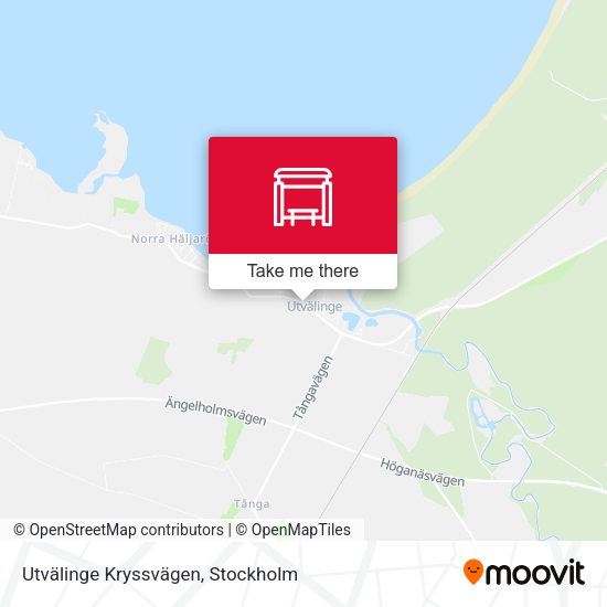 Utvälinge Kryssvägen map