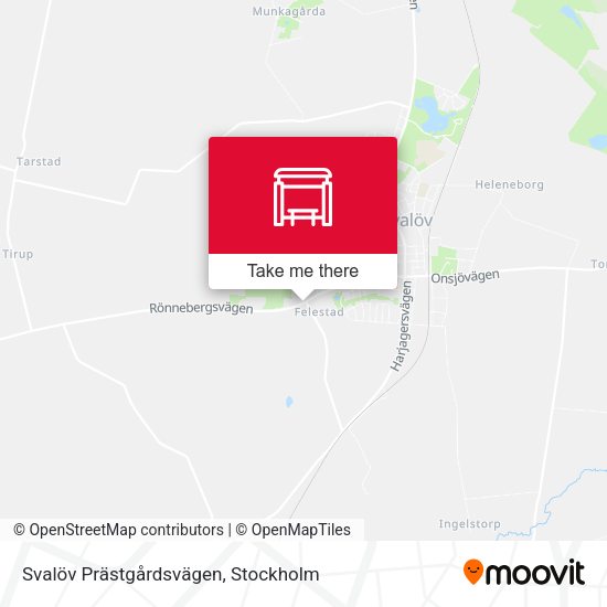 Svalöv Prästgårdsvägen map