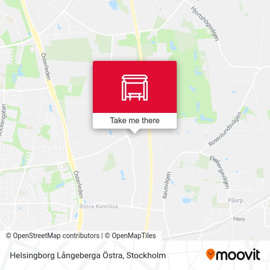 Helsingborg Långeberga Östra map