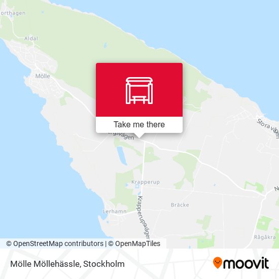 Mölle Möllehässle map
