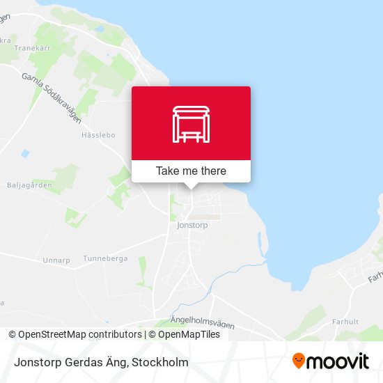 Jonstorp Gerdas Äng map